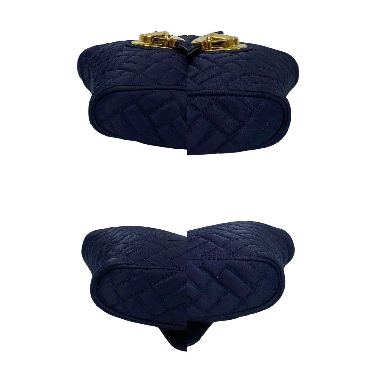 Prada Prada Shoulder Bag Blue Synthetic Size ONE SIZE - 7 Thumbnail