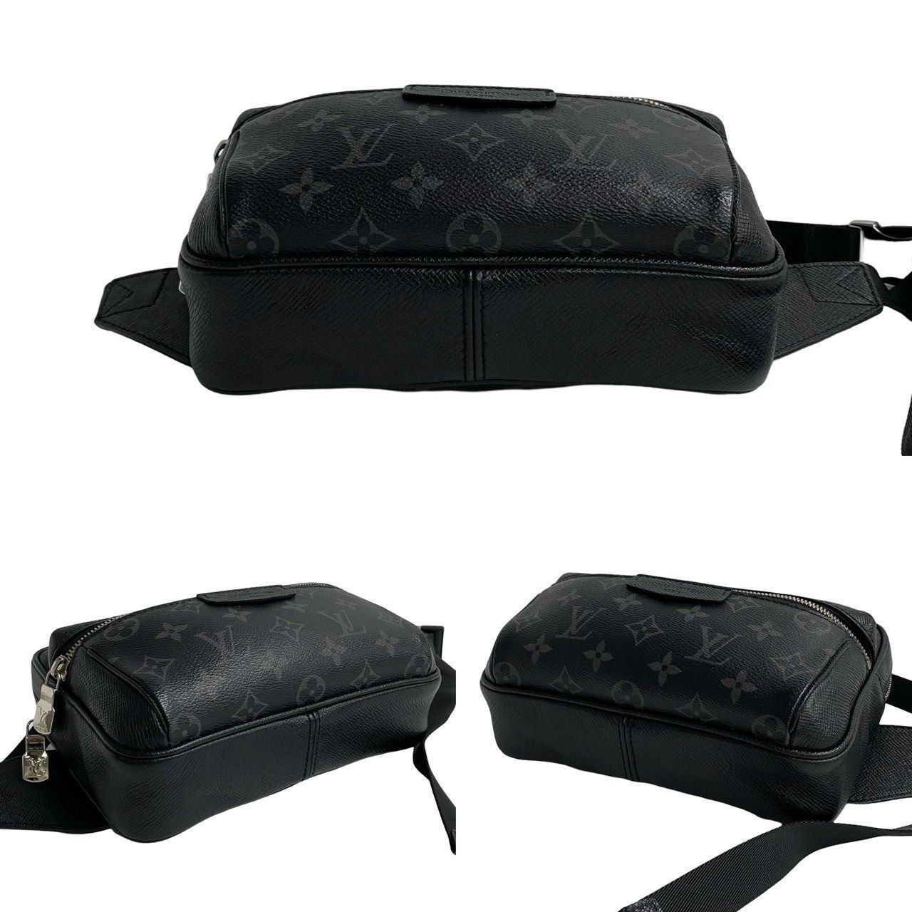 Louis Vuitton Louis Vuitton Black Leather Size ONE SIZE - 5 Thumbnail