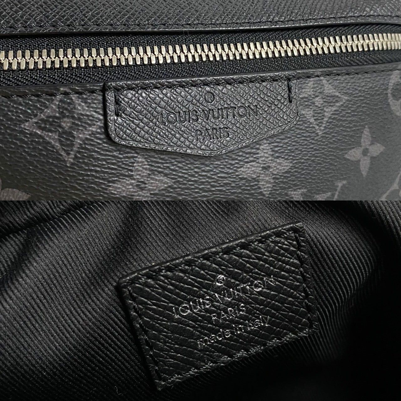 Louis Vuitton Louis Vuitton Black Leather Size ONE SIZE - 2 Thumbnail