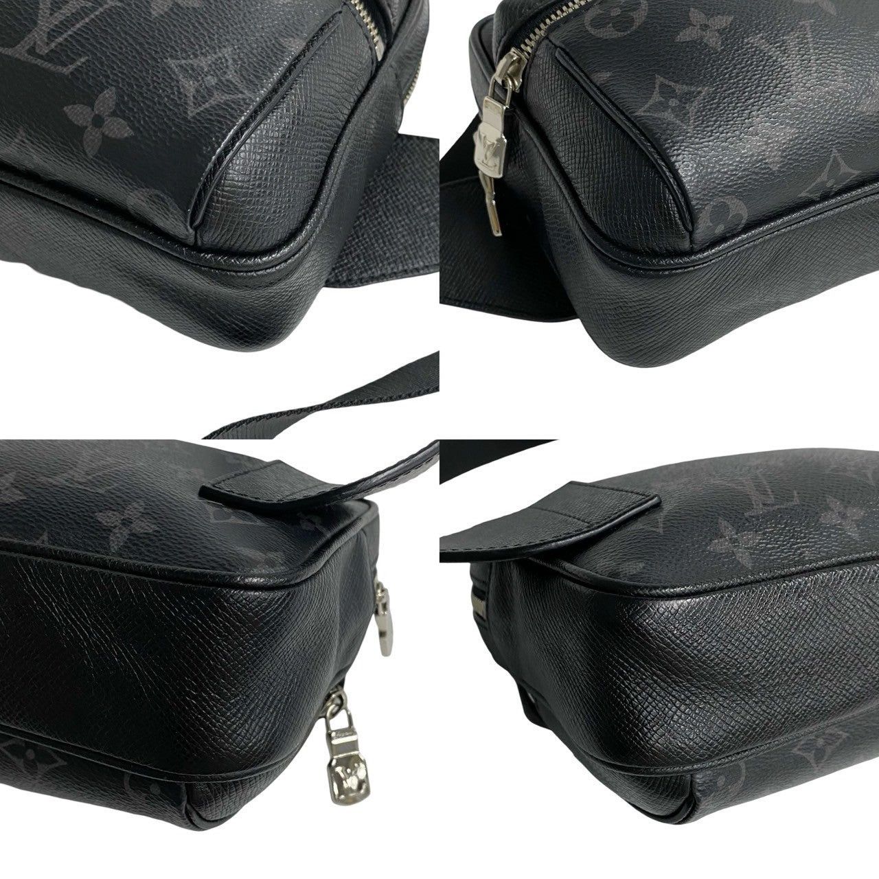 Louis Vuitton Louis Vuitton Black Leather Size ONE SIZE - 6 Thumbnail