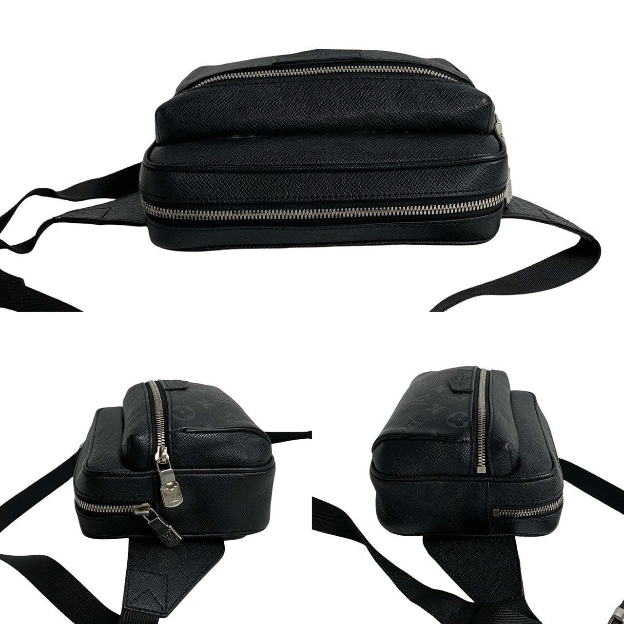 Louis Vuitton Louis Vuitton Black Leather Size ONE SIZE - 4 Thumbnail