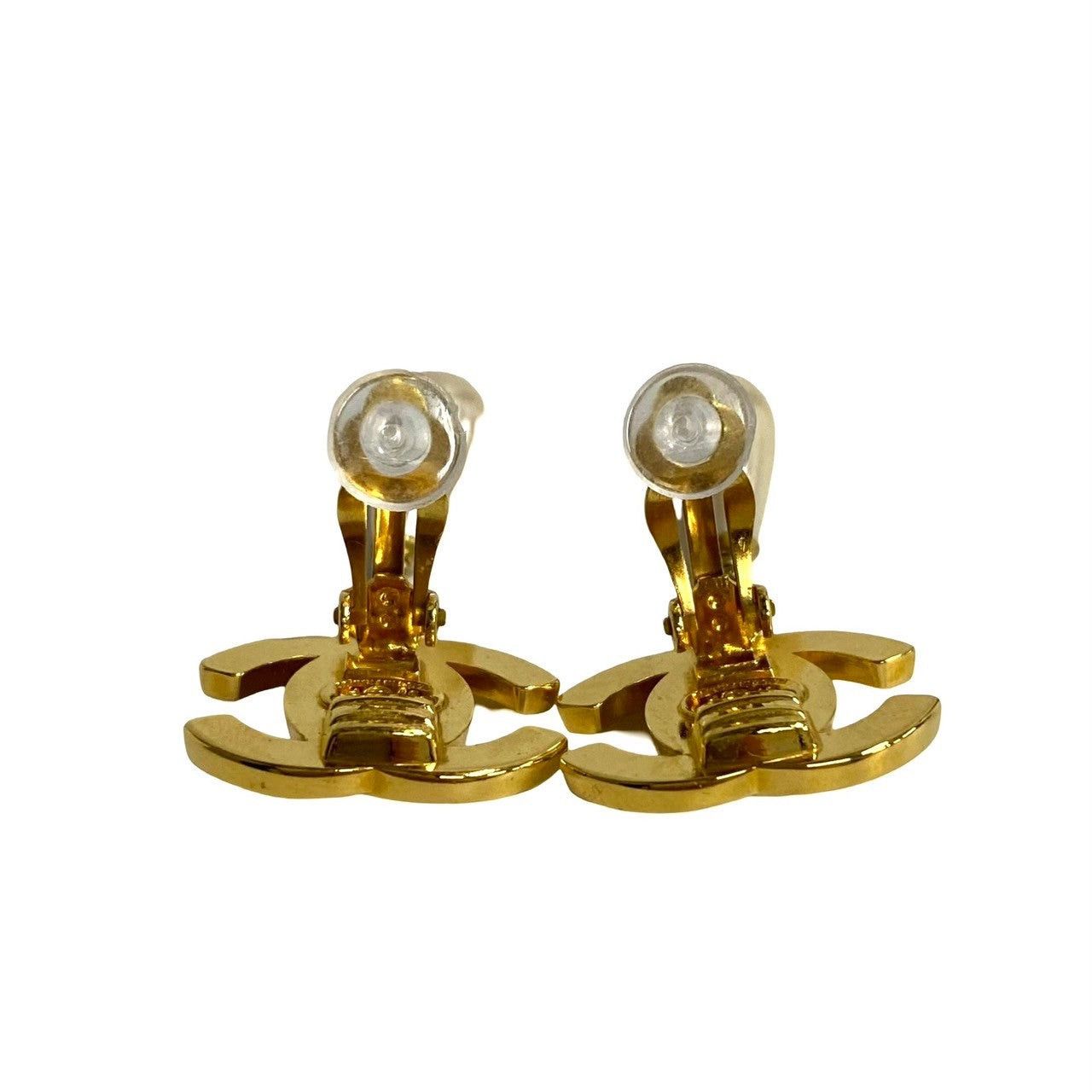 Chanel Chanel Earrings Gold Pearls Size ONE SIZE - 3 Thumbnail