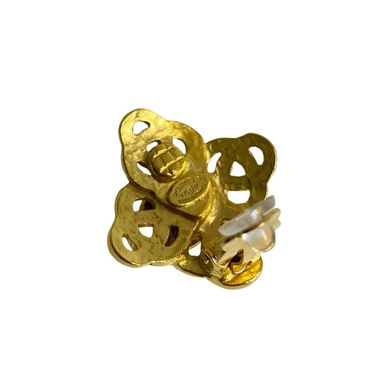 Chanel Chanel Earrings Gold Plated Size ONE SIZE - 2 Thumbnail