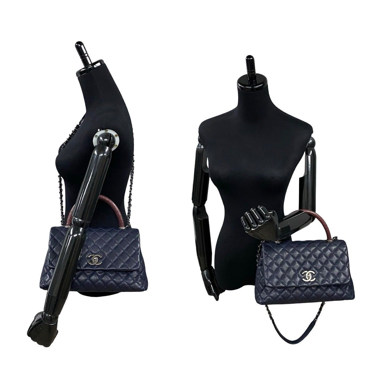 Chanel Chanel Shoulder Bag Blue Leather - Exotic Size ONE SIZE - 2 Thumbnail