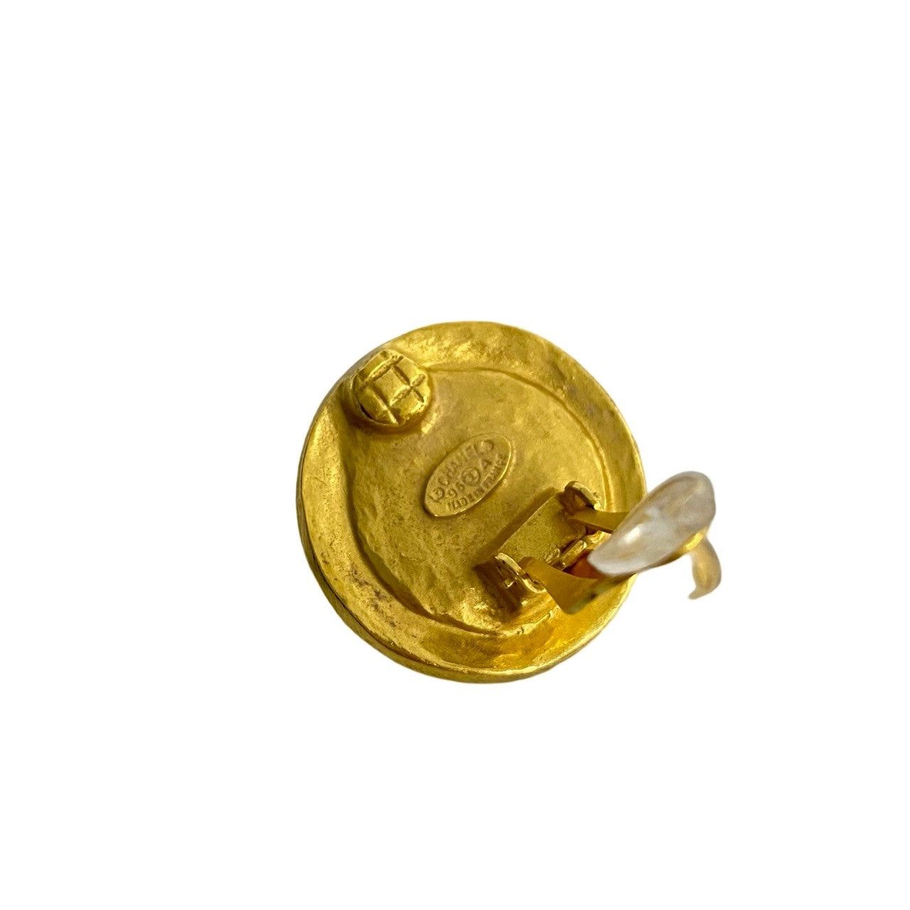 Chanel Chanel Earrings Gold Plated Size ONE SIZE - 2 Thumbnail