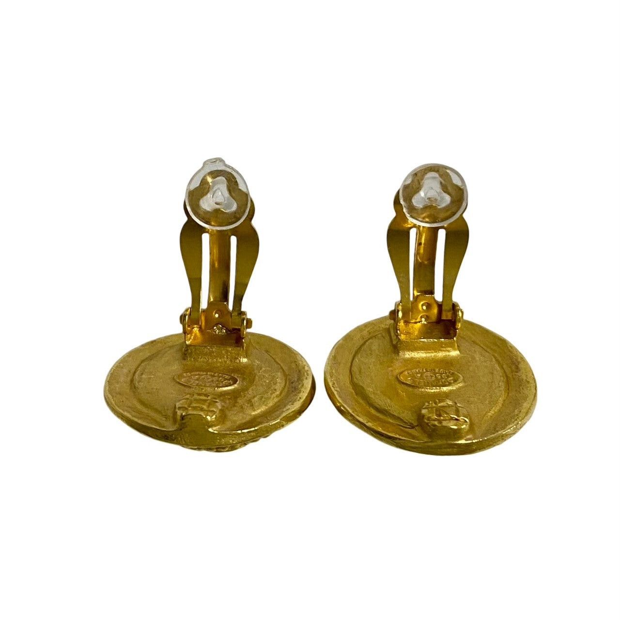 Chanel Chanel Earrings Gold Plated Size ONE SIZE - 4 Thumbnail