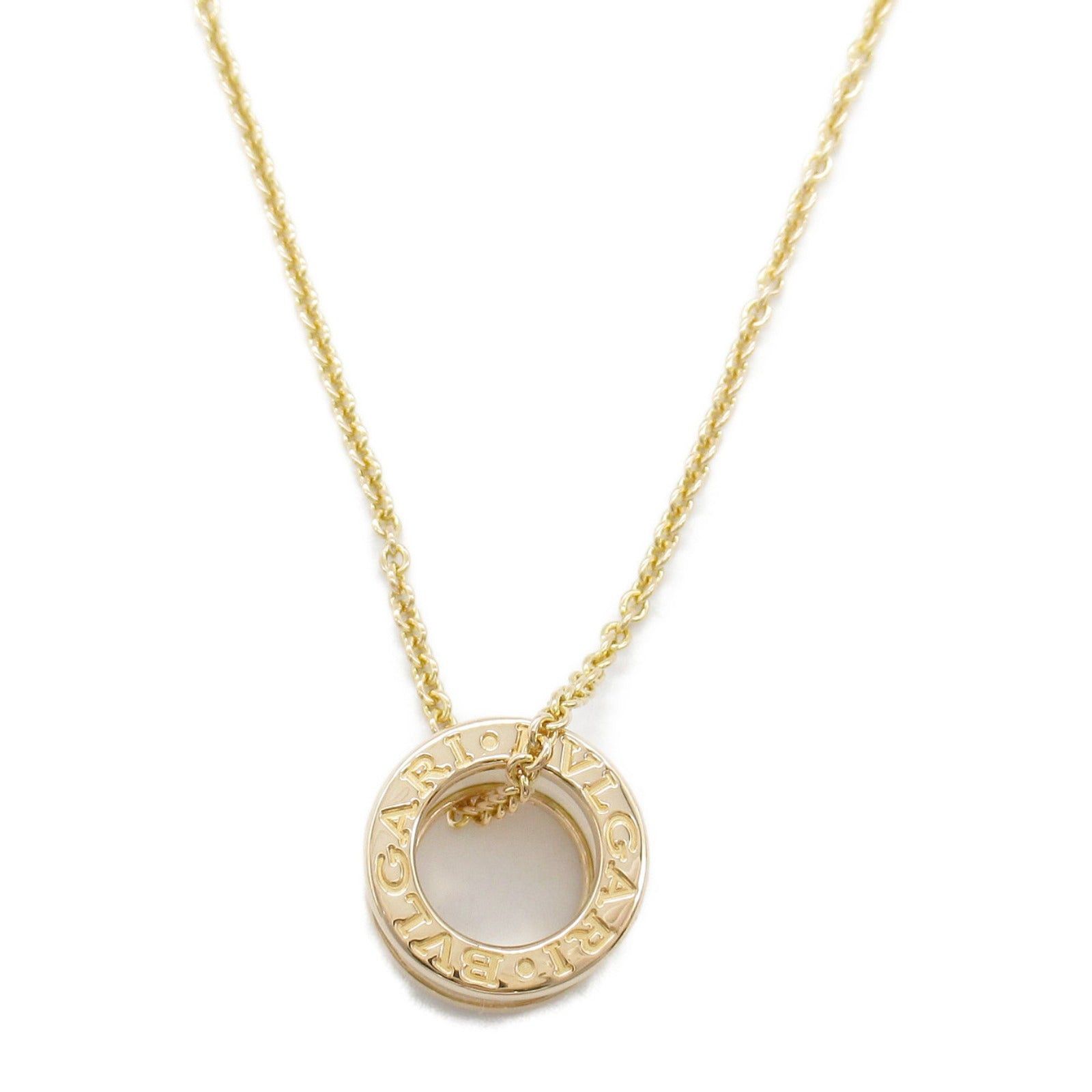 Bvlgari Bvlgari B Zero One Necklace K18Pg (Pink Gold) Ceramic White Size ONE SIZE - 2 Thumbnail