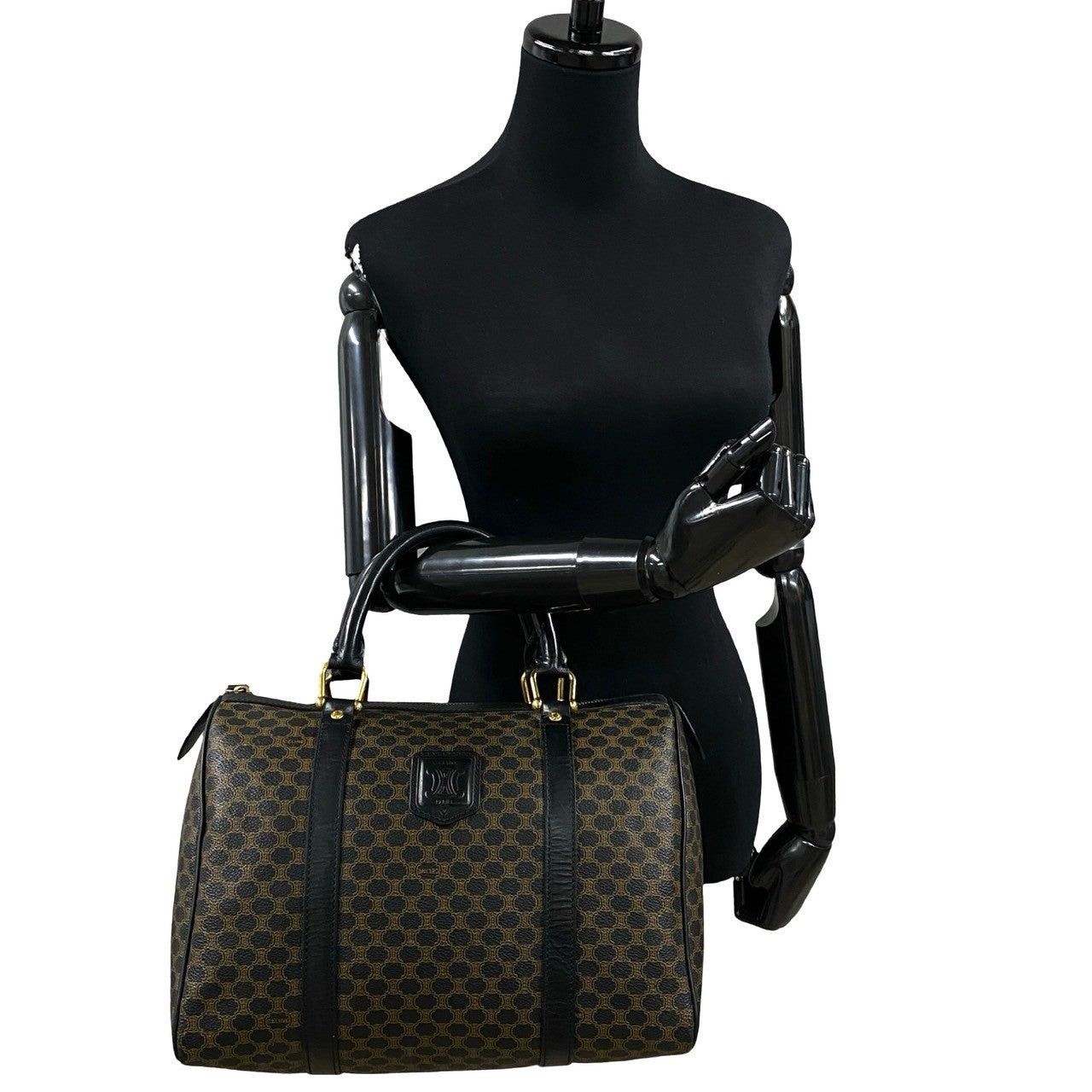 Celine Celine Handbag Black Leather Size ONE SIZE - 2 Thumbnail