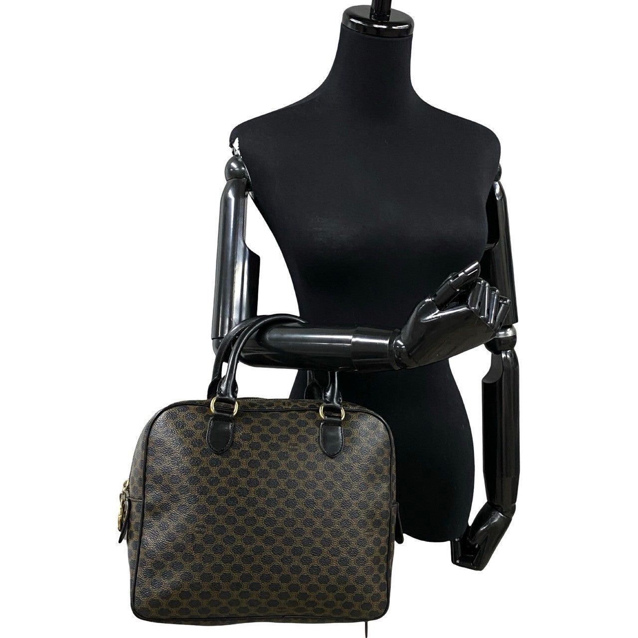 Celine Celine Handbag Black Leather Size ONE SIZE - 2 Thumbnail