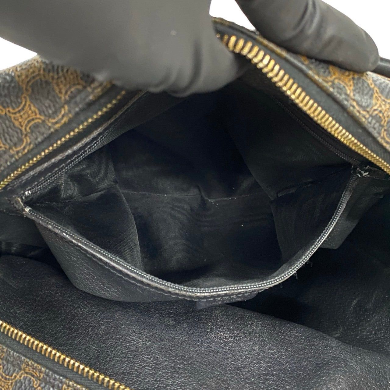 Celine Celine Handbag Black Leather Size ONE SIZE - 9 Thumbnail