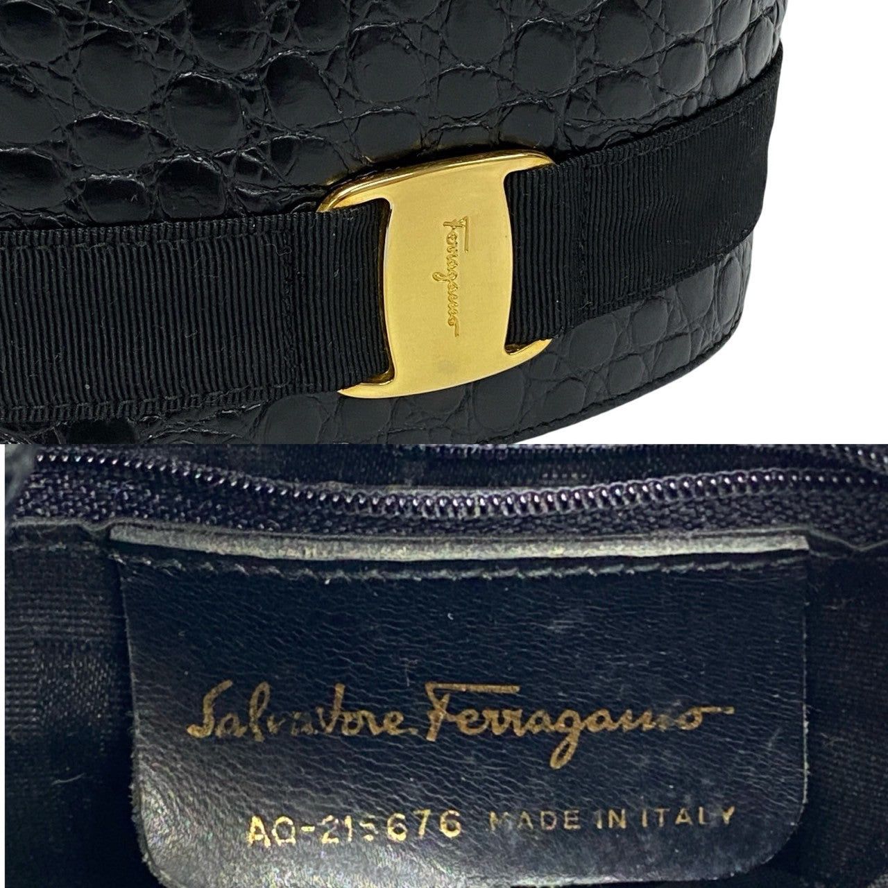 Salvatore Ferragamo Salvatore Ferragamo Backpack Black Leather Size ONE SIZE - 3 Thumbnail