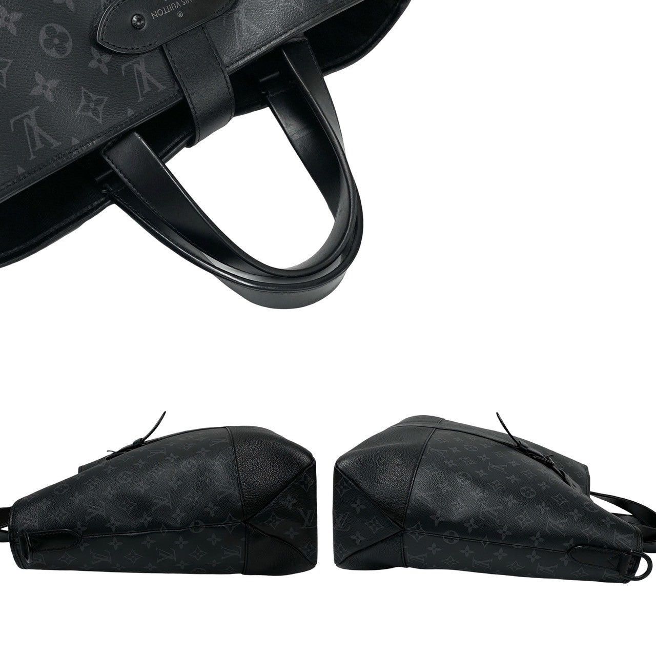 Louis Vuitton Louis Vuitton Shoulder Bag Black Leather Size ONE SIZE - 5 Thumbnail