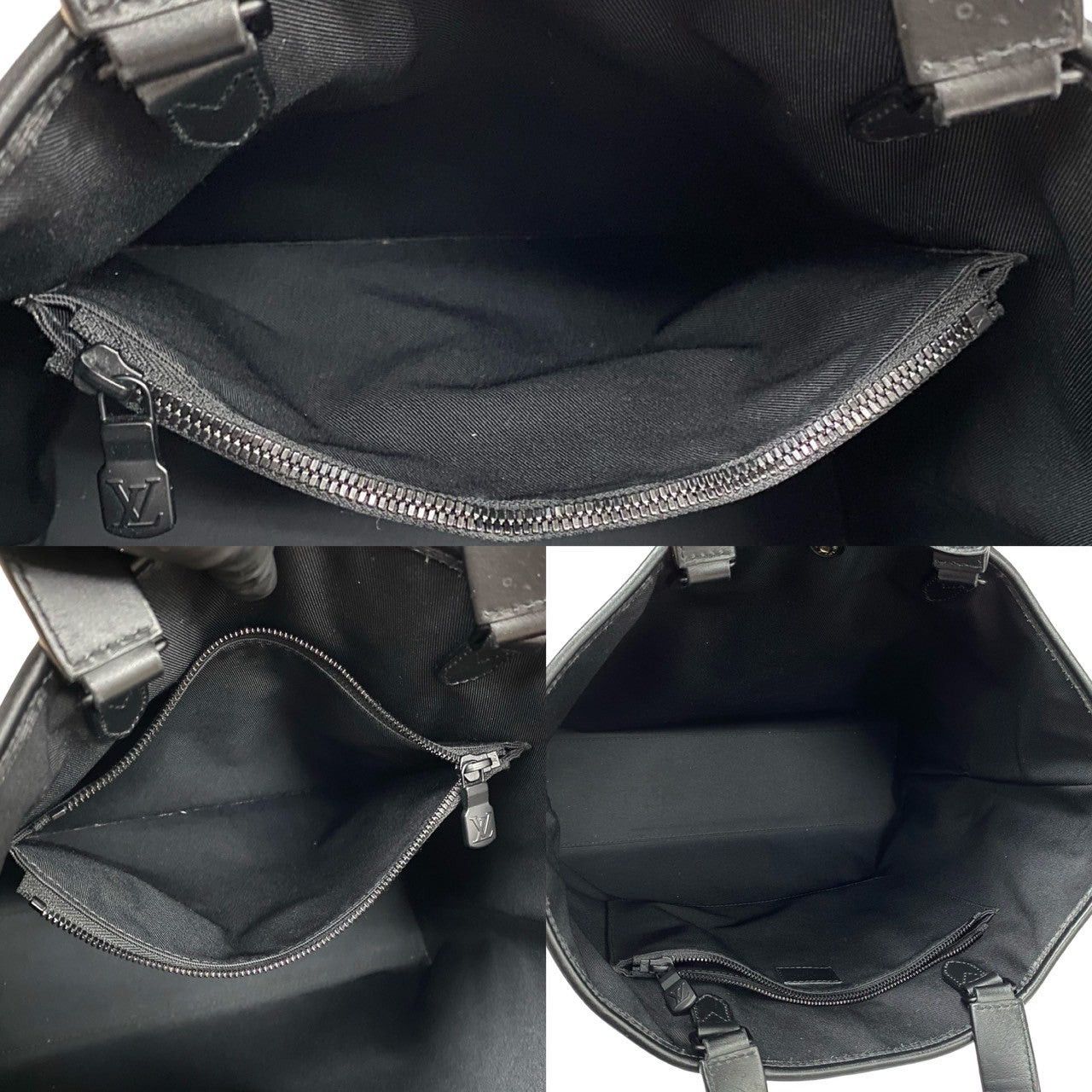 Louis Vuitton Louis Vuitton Shoulder Bag Black Leather Size ONE SIZE - 8 Thumbnail