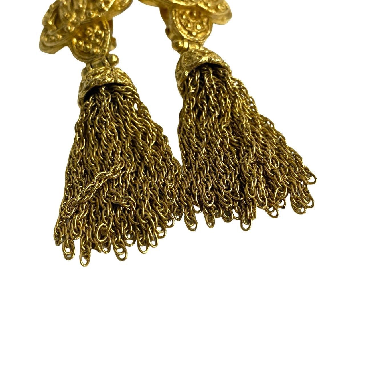Chanel Chanel Earrings Gold Plated Size ONE SIZE - 3 Thumbnail