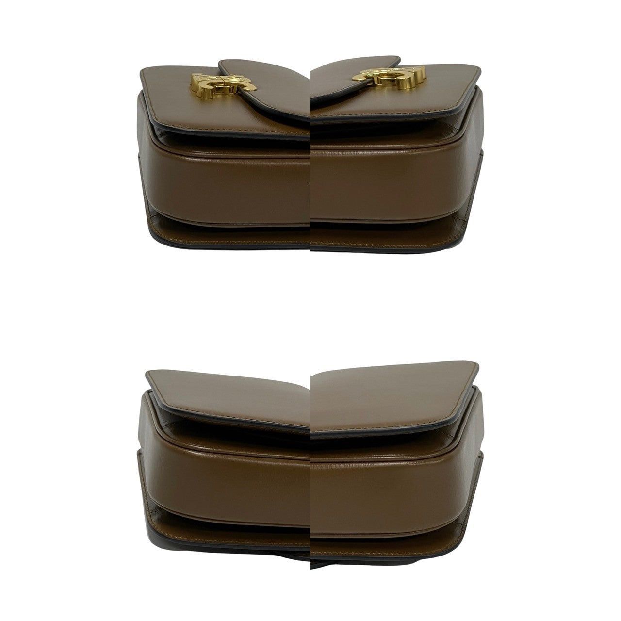 Celine Celine Shoulder Bag Brown Leather Size ONE SIZE - 7 Thumbnail