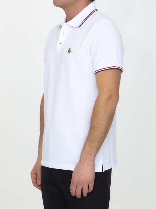 Moncler MONCLER Men Polo Shirts 8A70300 WHITE Size US S / EU 44-46 / 1 - 2 Thumbnail