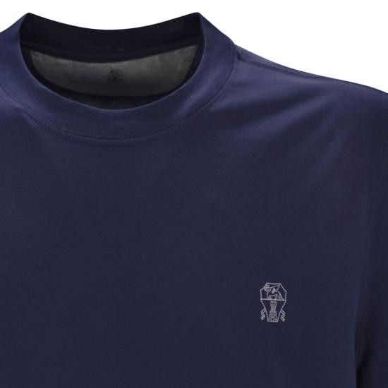 Brunello Cucinelli BRUNELLO CUCINELLI Men Polo Shirts M0B138440 AVIO Size US XL / EU 56 / 4 - 4 Thumbnail