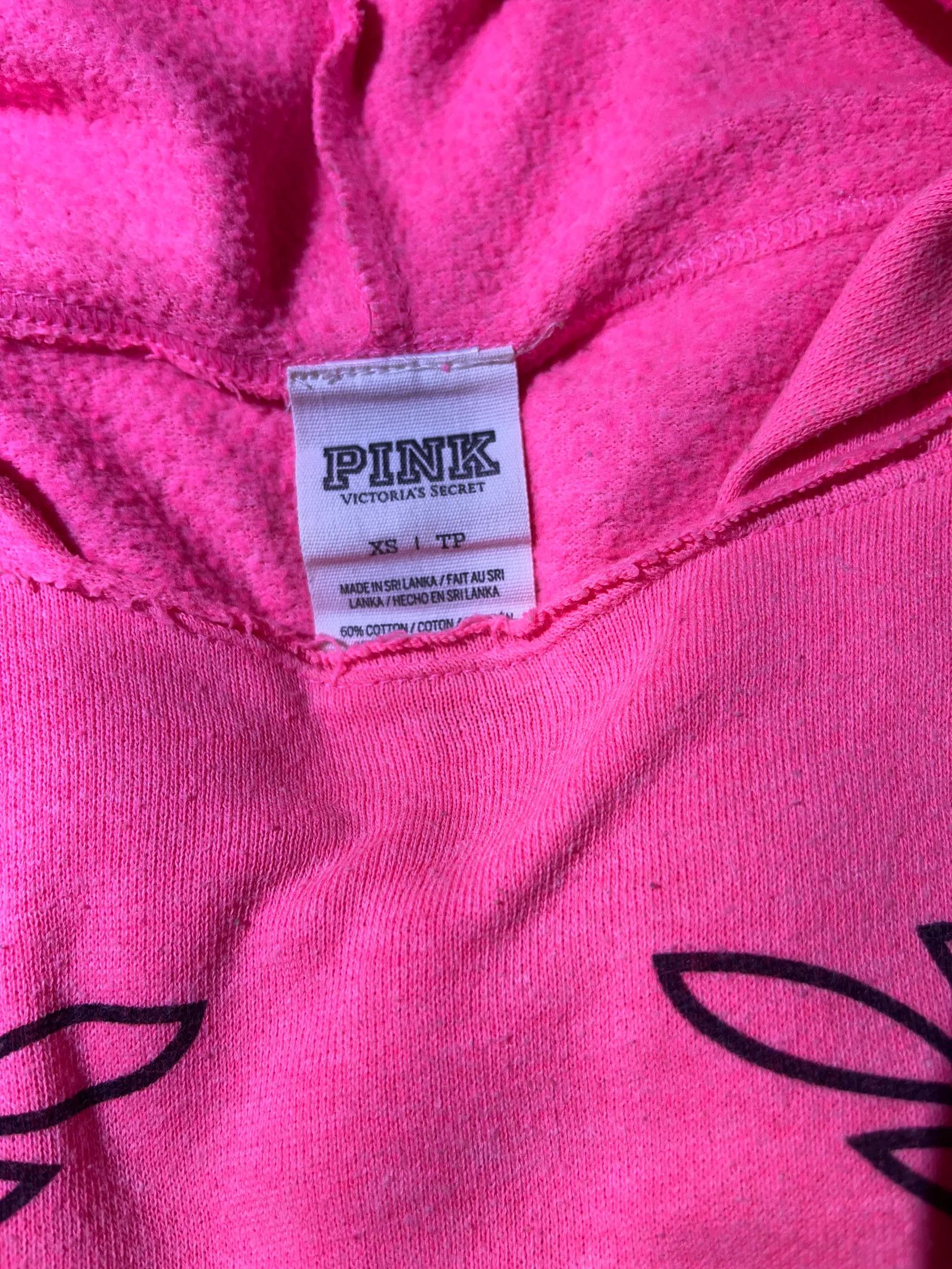 Pink Pink, Victoria’s Secret Hoodie Size XS / US 0-2 / IT 36-38 - 2 Thumbnail