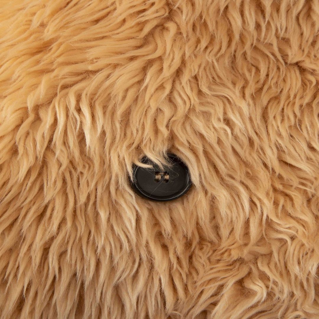 MSGM Peach Faux Fur Double Breasted Long Coat Size M / US 6-8 / IT 42-44 - 4 Thumbnail