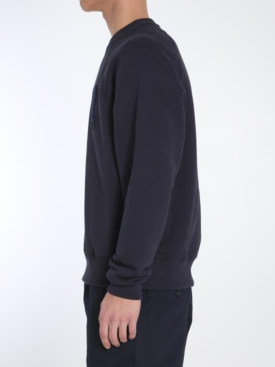 AMI AMI Men Sweater USW055 BLUE Size US S / EU 44-46 / 1 - 3 Thumbnail