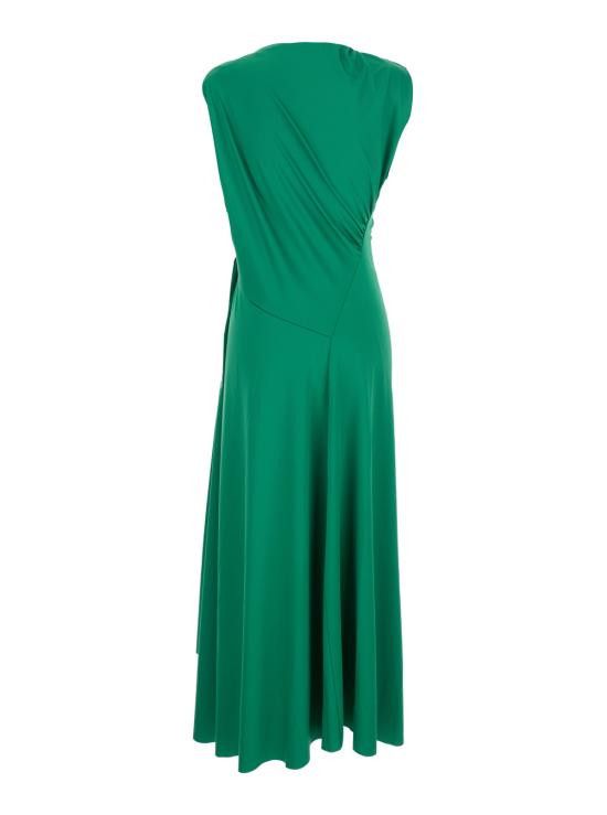 Victoria Beckham VICTORIA BECKHAM Women Long Skirts 1125JDR006064APEACOCK Green Size S / US 4 / IT 40 - 2 Thumbnail