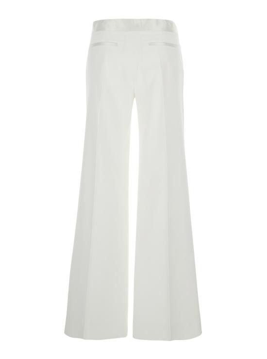 Victoria Beckham VICTORIA BECKHAM Women Straight Pants 1125WTR006040AIVORY White Size 26" / US 2 / IT 38 - 2 Thumbnail
