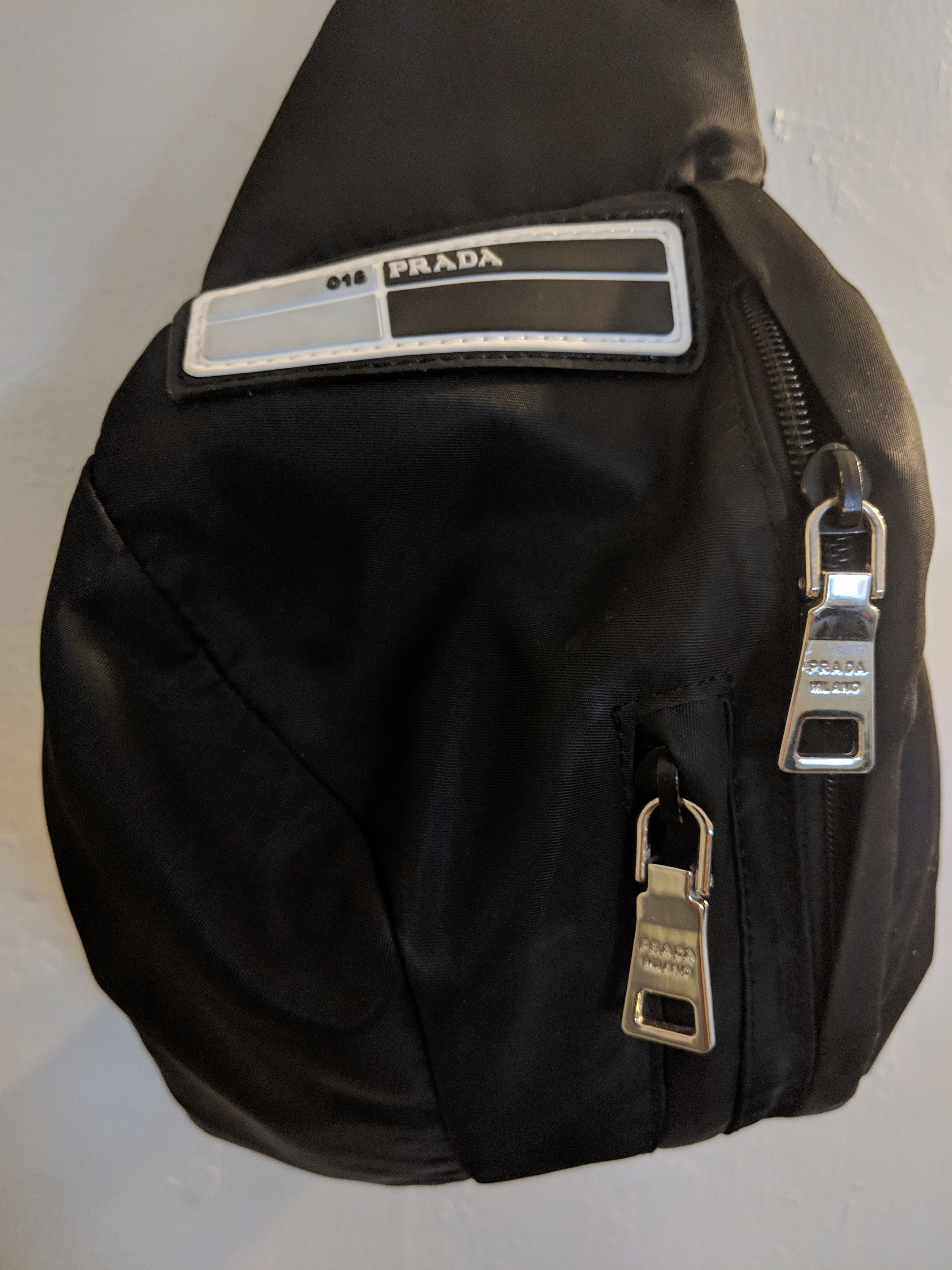 PRADA ボディバッグ 018 ブラック Prada Prada 018 nylon bag | Grailed