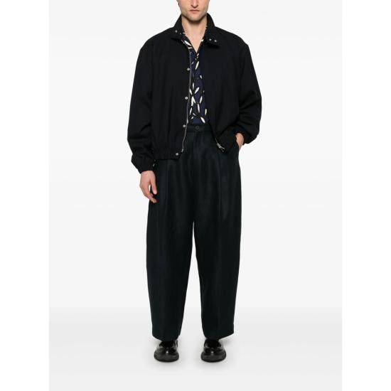 Studio Nicholson STUDIO NICHOLSON Men Jacket SNM 1271 HARLE DARNA BLUE Size US XL / EU 56 / 4 - 4 Thumbnail