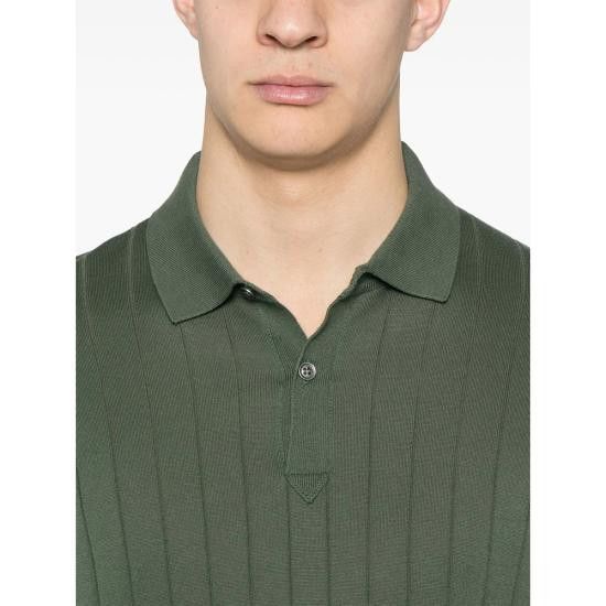 John Smedley JOHN SMEDLEY Men Polo Shirts LEESHAW PALM GREEN Size US S / EU 44-46 / 1 - 2 Thumbnail