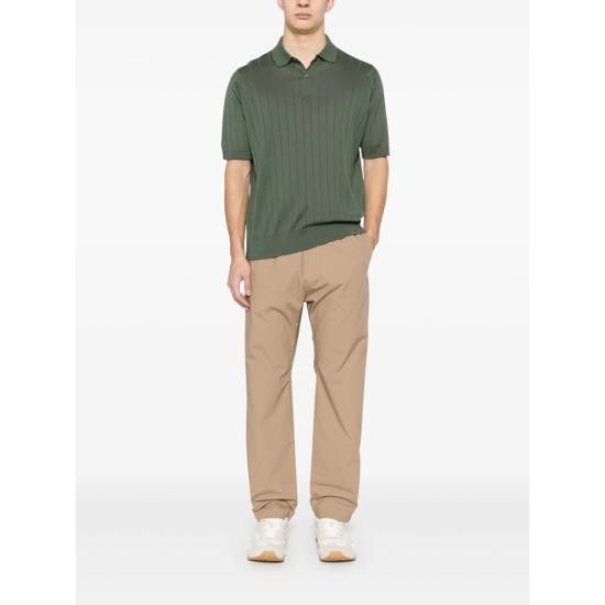 John Smedley JOHN SMEDLEY Men Polo Shirts LEESHAW PALM GREEN Size US S / EU 44-46 / 1 - 4 Thumbnail