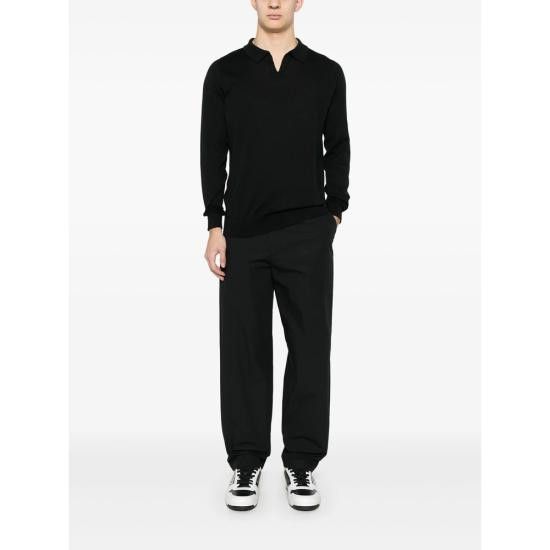 John Smedley JOHN SMEDLEY Men Polo Shirts AYRES BLACK Size US S / EU 44-46 / 1 - 3 Thumbnail