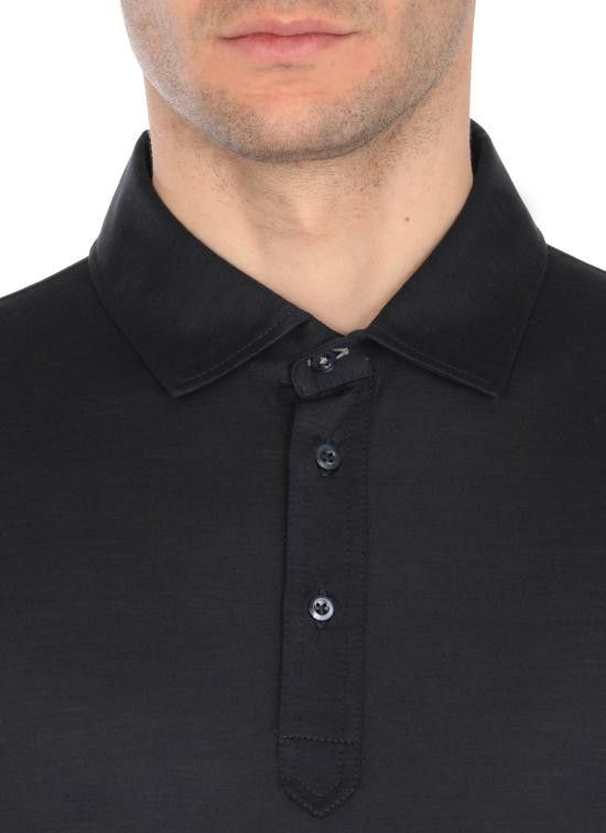 Brunello Cucinelli BRUNELLO CUCINELLI Men Polo Shirts MD8213966 CW770 Blue Size US S / EU 44-46 / 1 - 5 Thumbnail