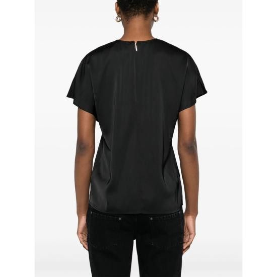Calvin Klein CALVIN KLEIN Women Blouses K20K208191 GOJIB BLACK Size S / US 4 / IT 40 - 3 Thumbnail