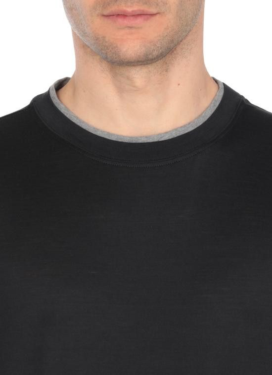 Brunello Cucinelli BRUNELLO CUCINELLI Men Sweater MD8217427 CW893 Blue Size US S / EU 44-46 / 1 - 5 Thumbnail