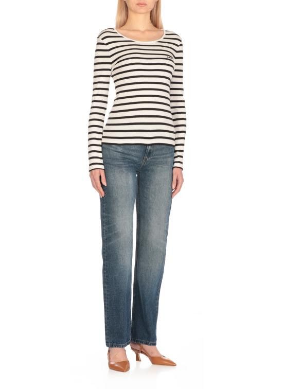 A.P.C. A.P.C. Women Sweater COHCA F26373 TAT White Size L / US 10 / IT 46 - 3 Thumbnail