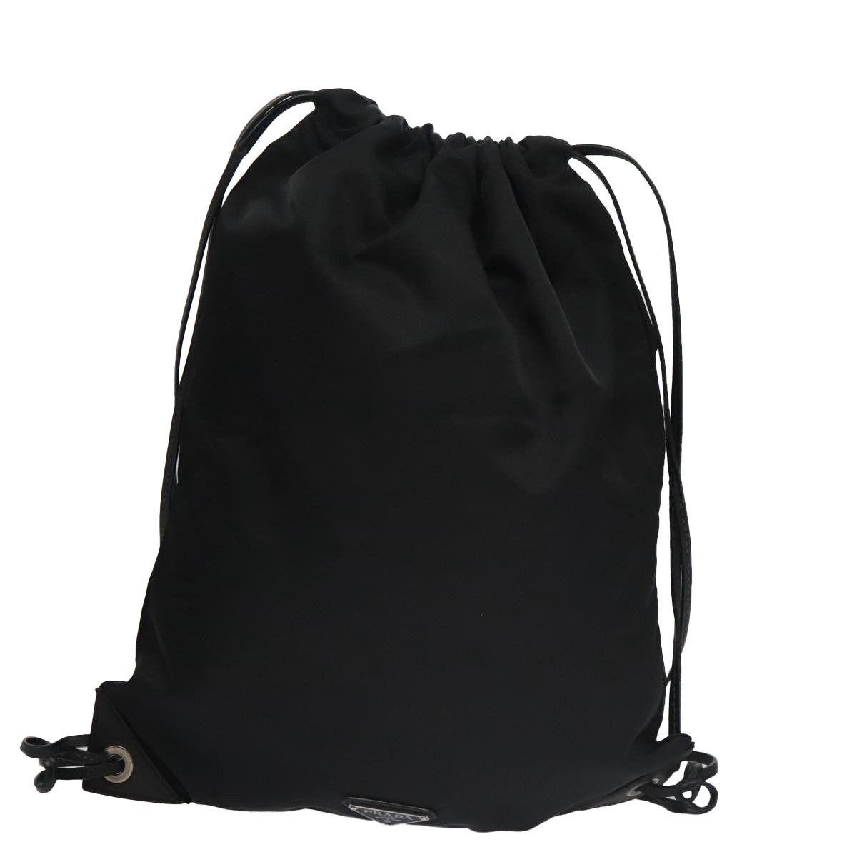 Prada Tessuto Black Synthetic Backpack Bag (Pre-Owned) Size ONE SIZE - 2 Thumbnail