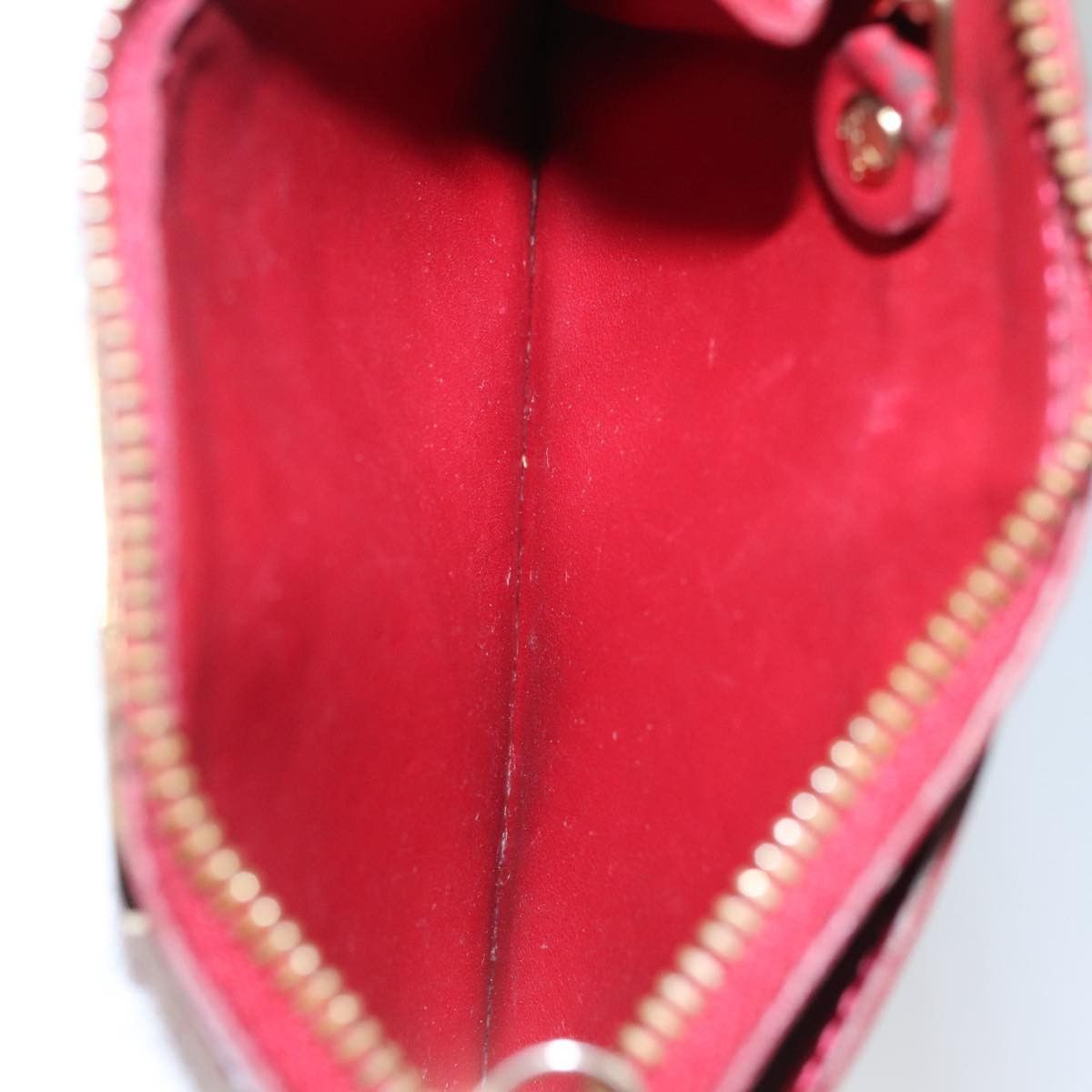 Louis Vuitton Pochette Clés Red Patent Leather Wallet (Pre-Owned) Size ONE SIZE - 11 Thumbnail