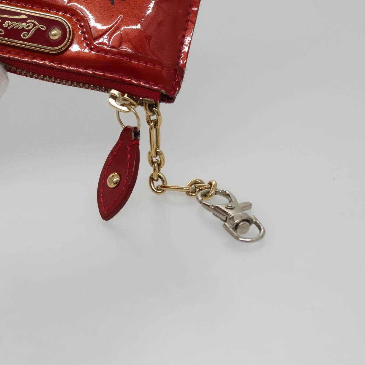 Louis Vuitton Pochette Clés Red Patent Leather Wallet (Pre-Owned) Size ONE SIZE - 18 Thumbnail