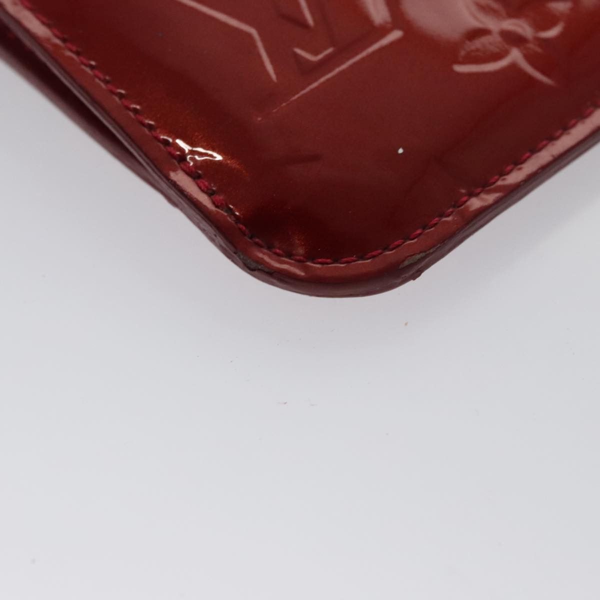 Louis Vuitton Pochette Clés Red Patent Leather Wallet (Pre-Owned) Size ONE SIZE - 5 Thumbnail