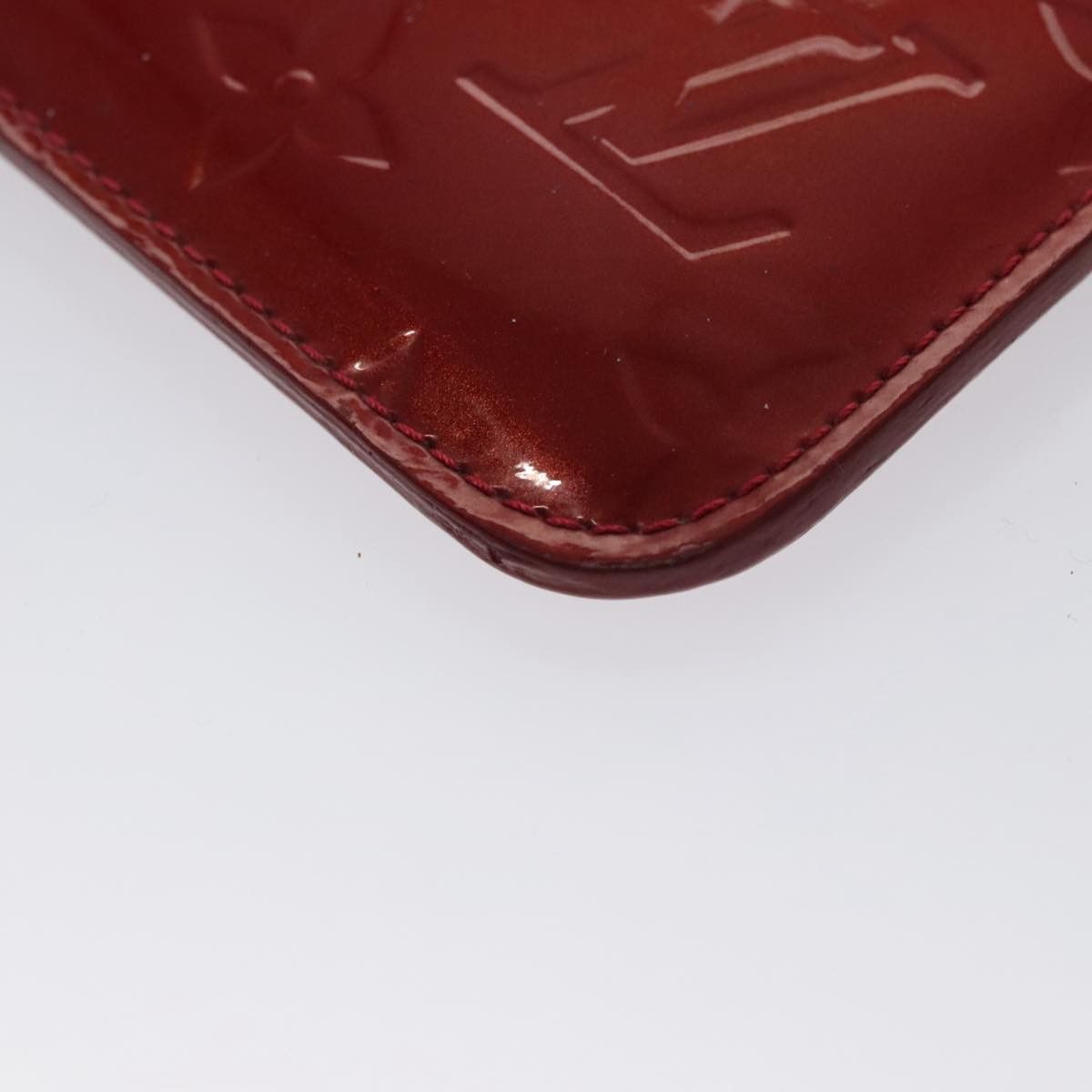 Louis Vuitton Pochette Clés Red Patent Leather Wallet (Pre-Owned) Size ONE SIZE - 6 Thumbnail