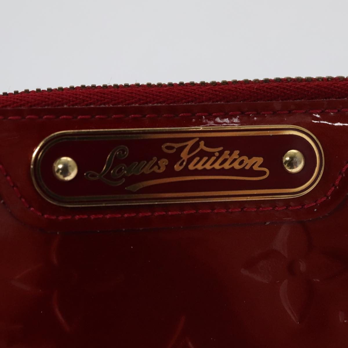 Louis Vuitton Pochette Clés Red Patent Leather Wallet (Pre-Owned) Size ONE SIZE - 20 Thumbnail