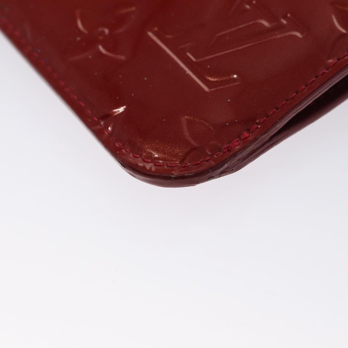 Louis Vuitton Pochette Clés Red Patent Leather Wallet (Pre-Owned) Size ONE SIZE - 8 Thumbnail