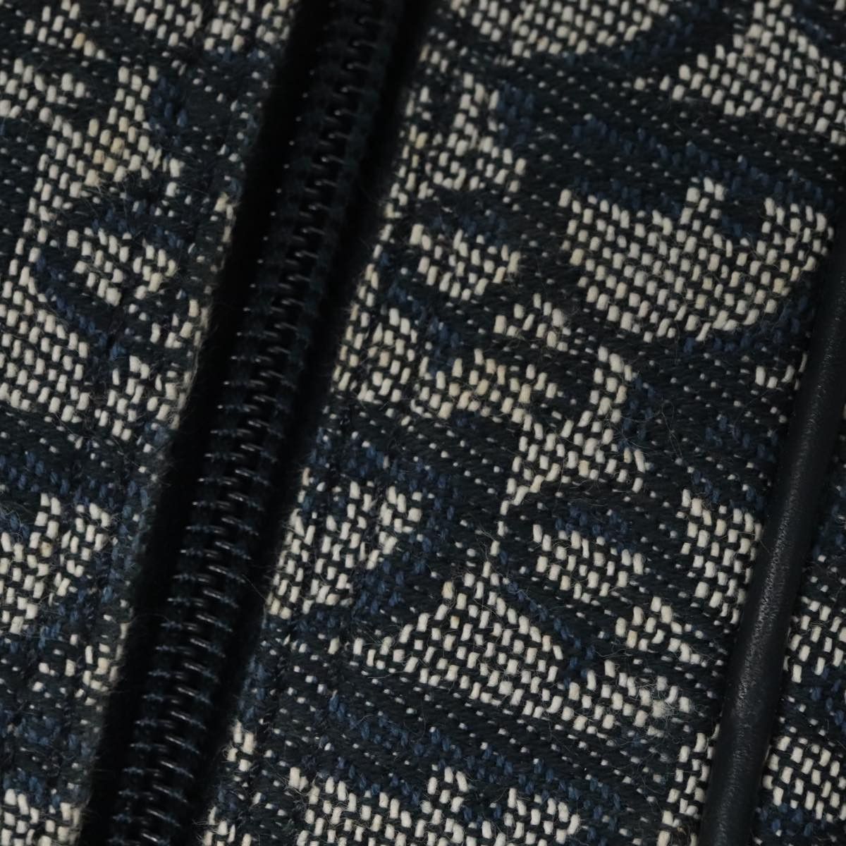 Dior Double Saddle Navy Canvas Handbag (Pre-Owned) Size ONE SIZE - 19 Thumbnail