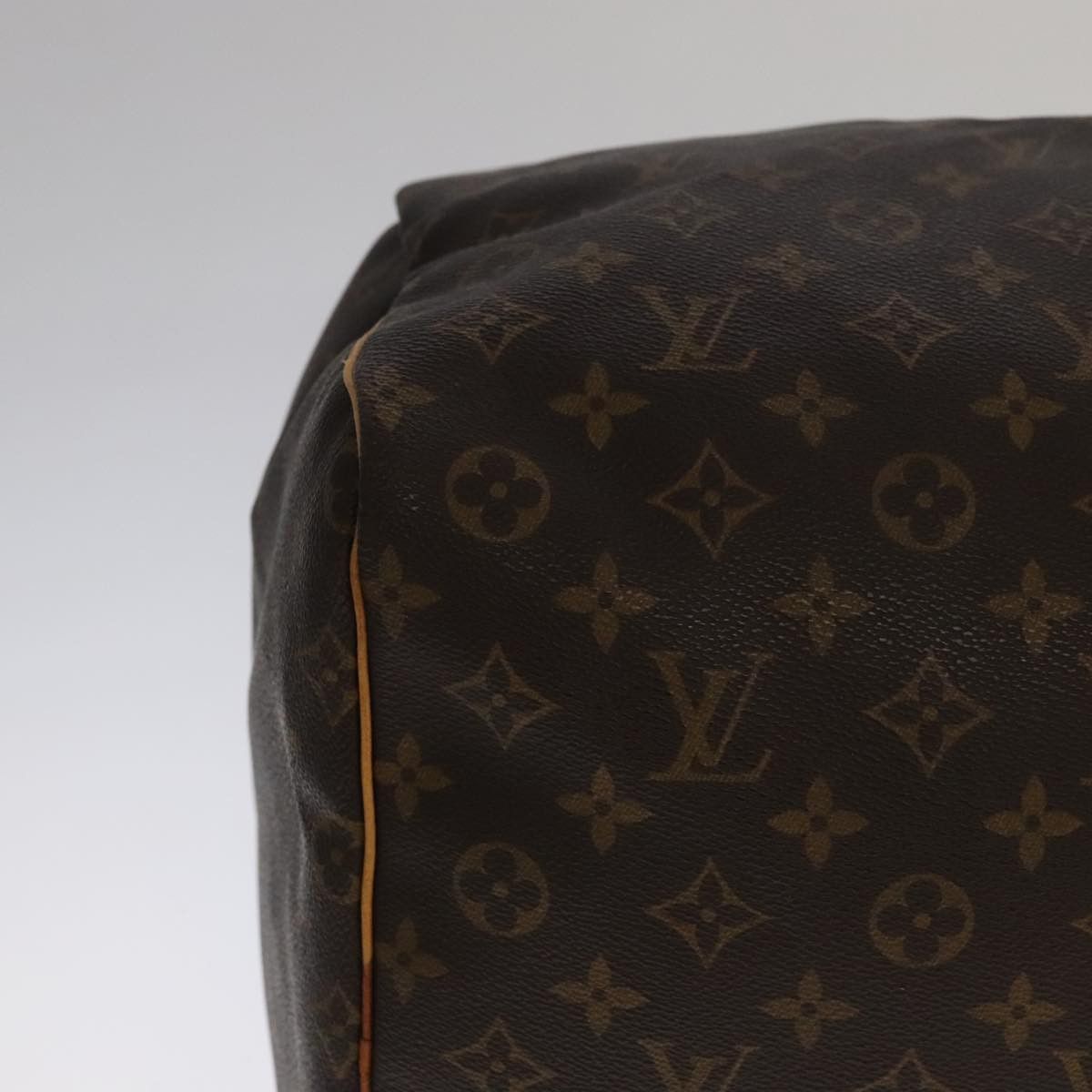 Louis Vuitton Keepall 60 Brown Canvas Travel Bag (Pre-Owned) Size ONE SIZE - 6 Thumbnail