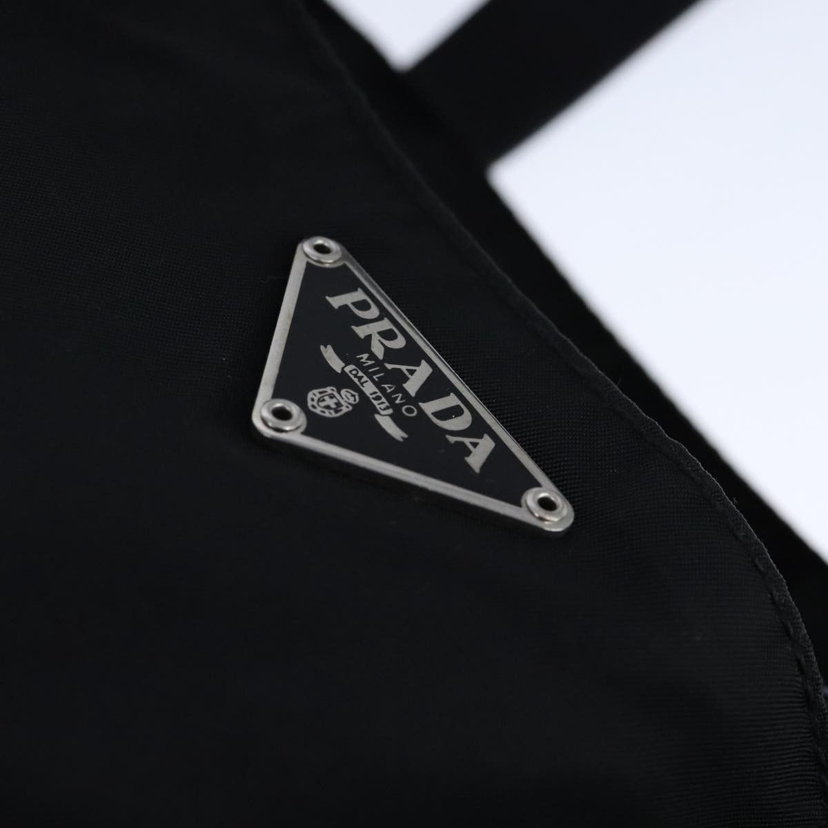 Prada Tessuto Black Synthetic Shoulder Bag (Pre-Owned) Size ONE SIZE - 14 Thumbnail