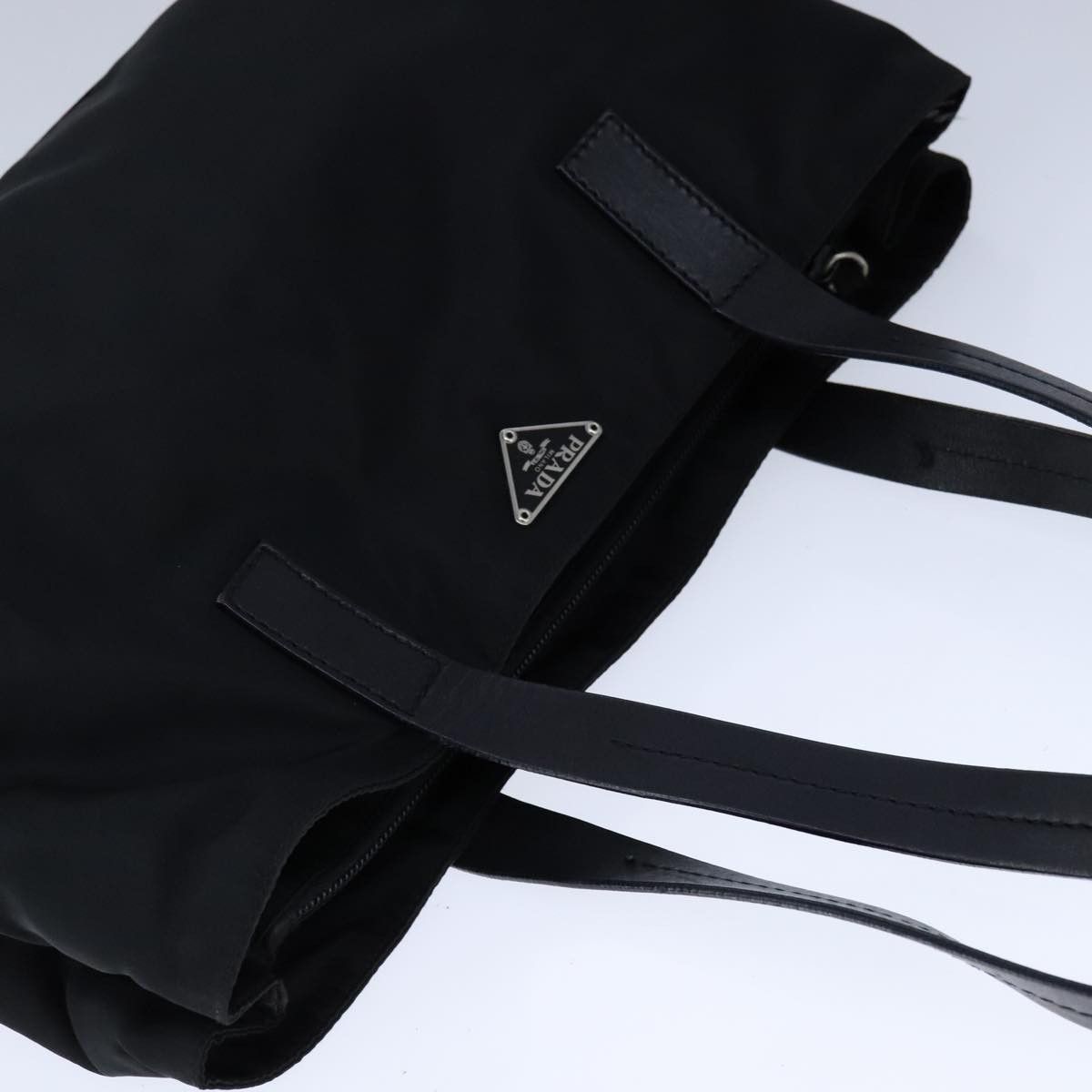 Prada Tessuto Black Synthetic Shoulder Bag (Pre-Owned) Size ONE SIZE - 5 Thumbnail