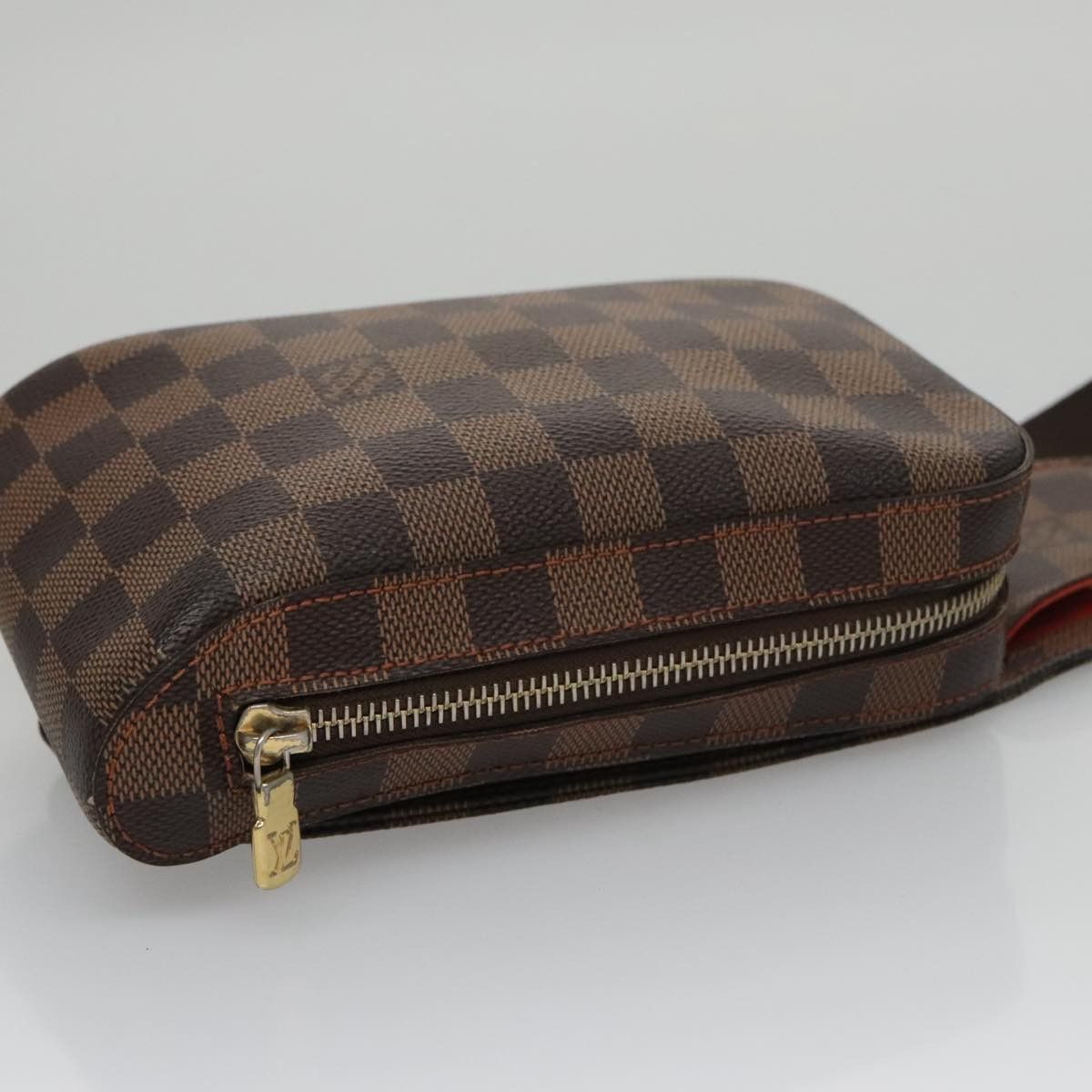 Louis Vuitton Geronimos Brown Canvas Shoulder Bag (Pre-Owned) Size ONE SIZE - 4 Thumbnail