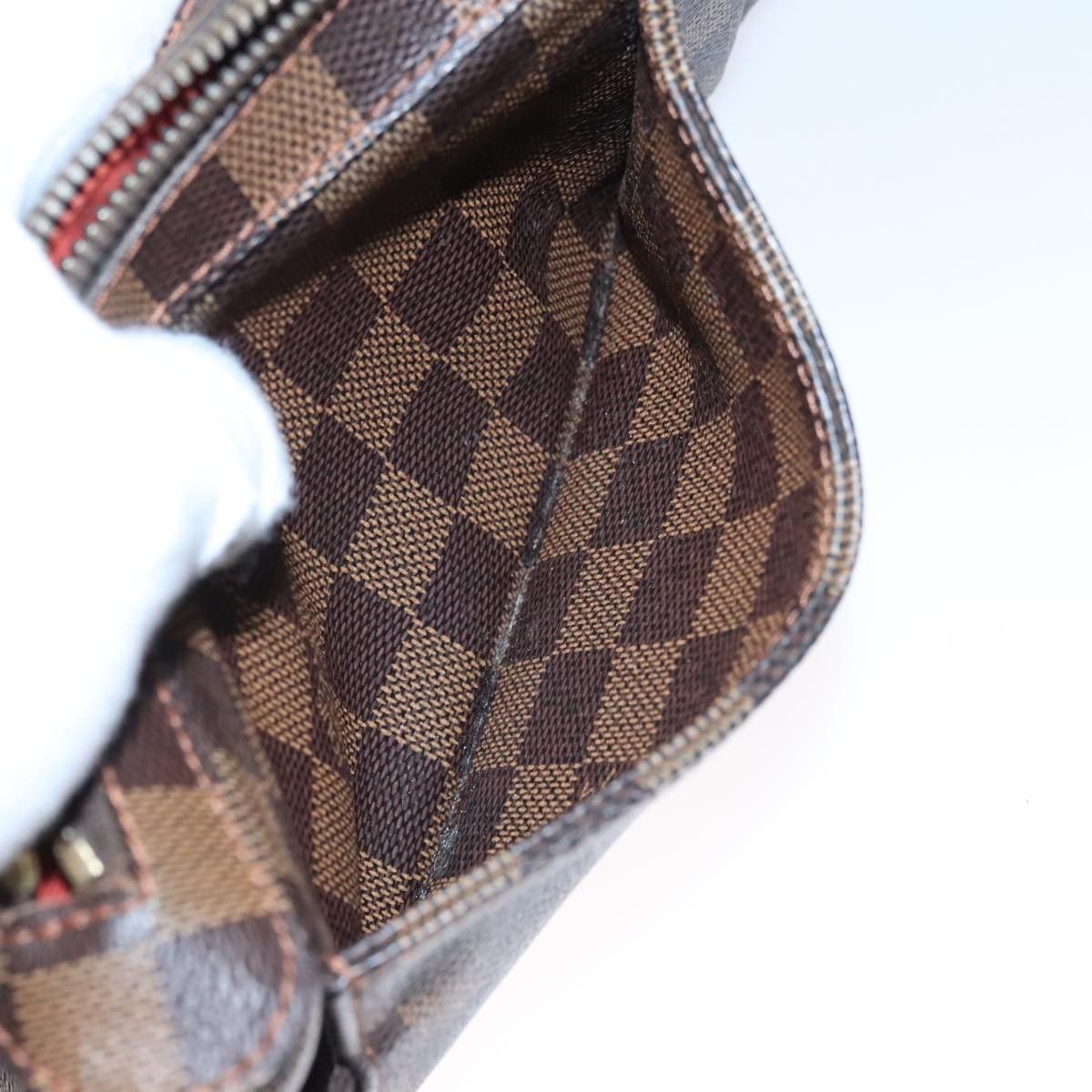 Louis Vuitton Geronimos Brown Canvas Shoulder Bag (Pre-Owned) Size ONE SIZE - 12 Thumbnail