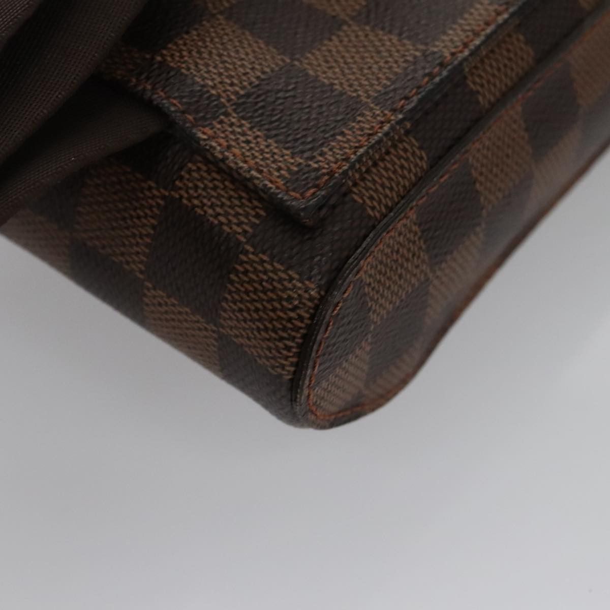 Louis Vuitton Geronimos Brown Canvas Shoulder Bag (Pre-Owned) Size ONE SIZE - 9 Thumbnail