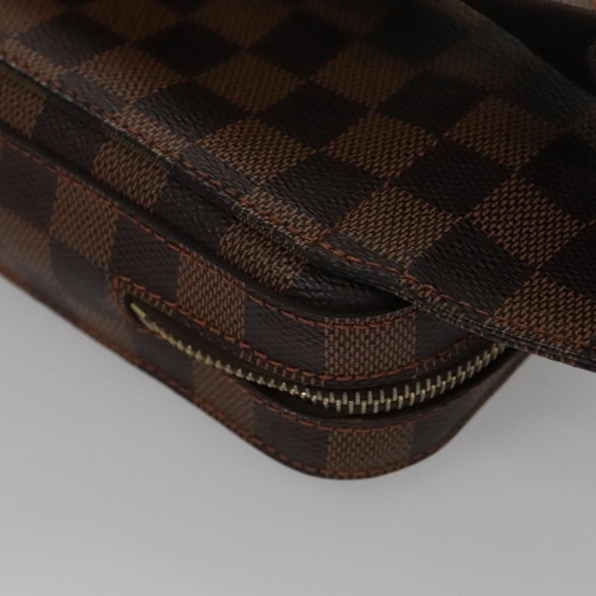Louis Vuitton Geronimos Brown Canvas Shoulder Bag (Pre-Owned) Size ONE SIZE - 10 Thumbnail